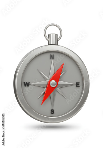 Detailed gray compass object Free Download Detailed gray compass object - GFXLoad