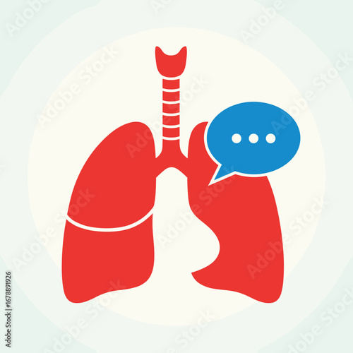 Understanding lung health and respiratory communication visual representation of healthy and diseased lungs