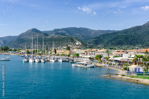 Greece's crystal clear waters, ports and the Ionian Sea itself.