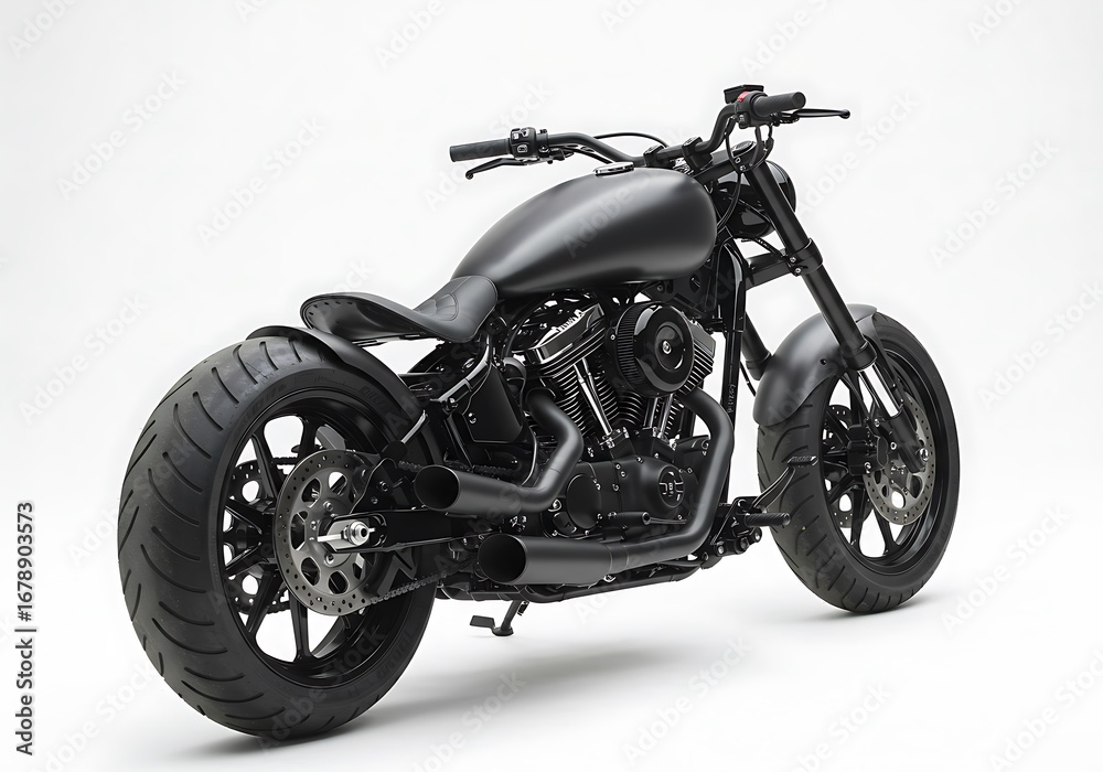 Obraz premium Custom motorcycle design photography