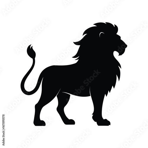 lion vector silhouette
