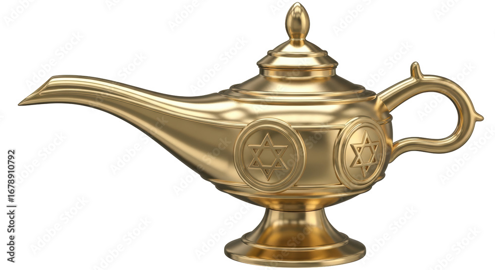 Fototapeta premium Isolated Magic Lamp
