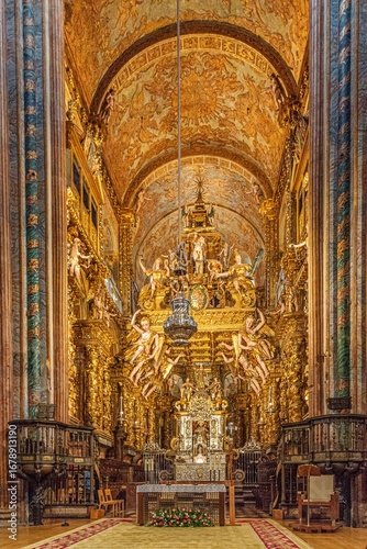 Shrine at Santiago de Compostella