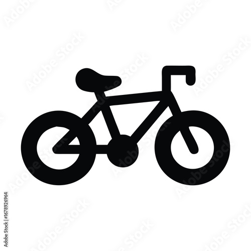 bicycle icon vector illustration