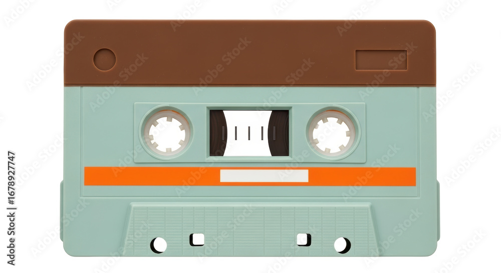 Obraz premium Isolated Cassette Tape