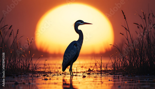 heron on sunset heron at sunset beautiful view and seen beautiful background and wallpaper hd picture 
