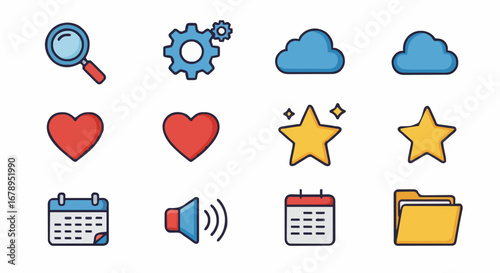 Icon sheet Miscellaneous Elements 