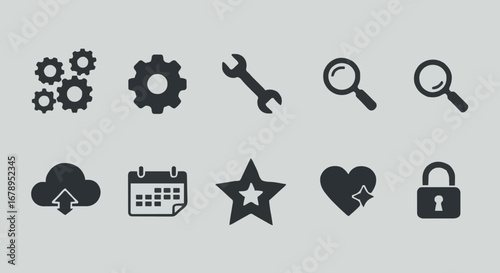 Icon sheet Miscellaneous Elements 