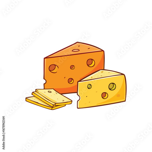 cheese and bread