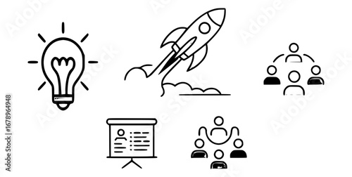 Explaining key business concepts like launching a startup, brainstorming ideas, teamwork, and presentations is super important for growing your company