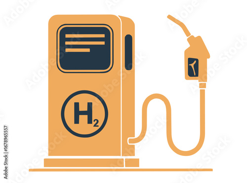 The future of clean transportation with this modern hydrogen fuel station offering eco-friendly energy solutions for vehicles