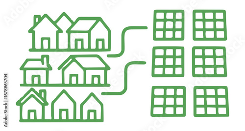 Visualize how your community housing initiatives are effectively connecting residents to new urban development opportunities and resources.