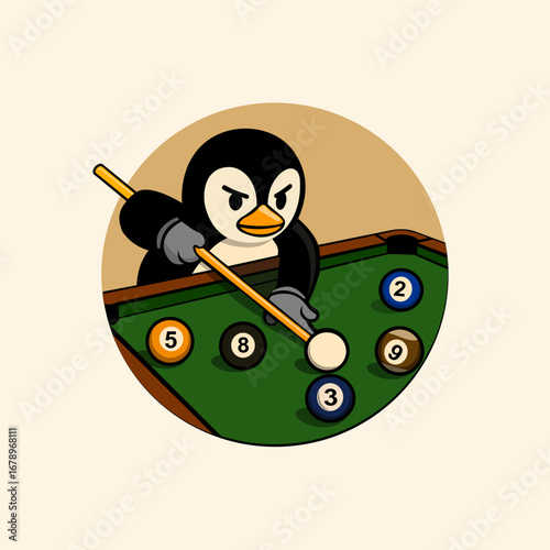 Penguin Billiards Master