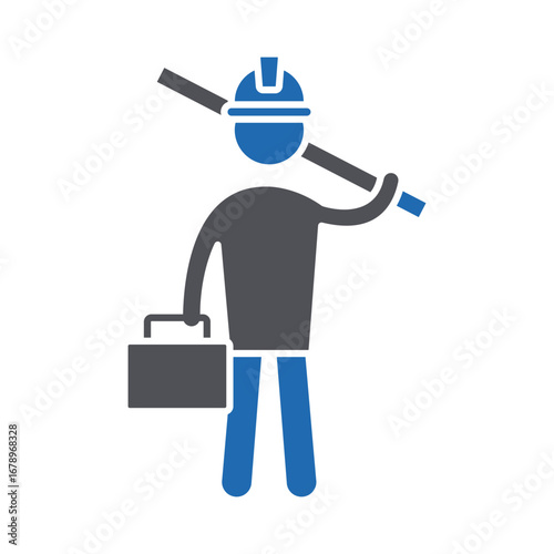 Architect  Vector Icon which can easily modify or edit