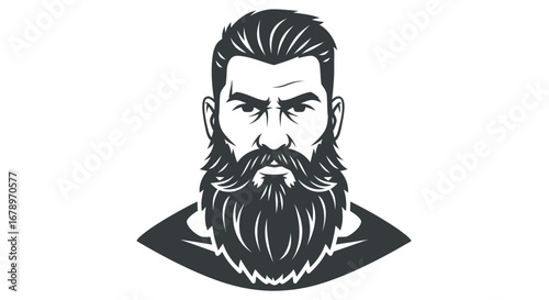 Portrait of a Man with a Full Beard.