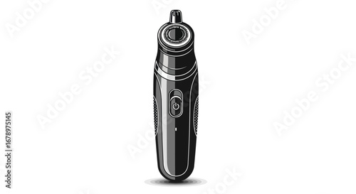 Modern Black Electronic Pore Cleanser Vacuum for Skincare.