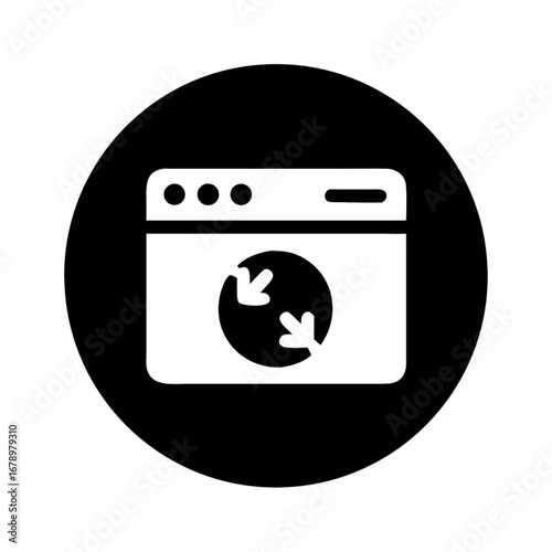 washing machine icon vector