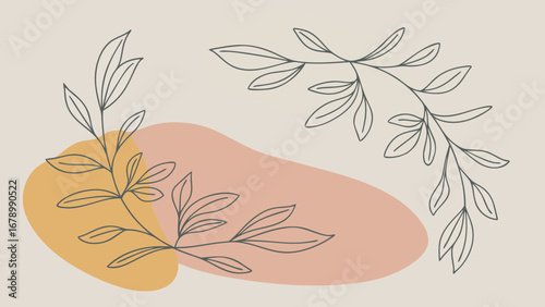 Boho wall art Images Boho Wall Decor ideas boho background wallpaper for computer desktop or graphic design elements  editable anesthetic modern boho background minimal boho minimalist background
