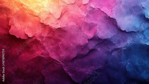 Vibrant abstract backgroun with layered textures in ues of pink, purple, and oange, perfect for creativedesigns and modern digitalprojects.
