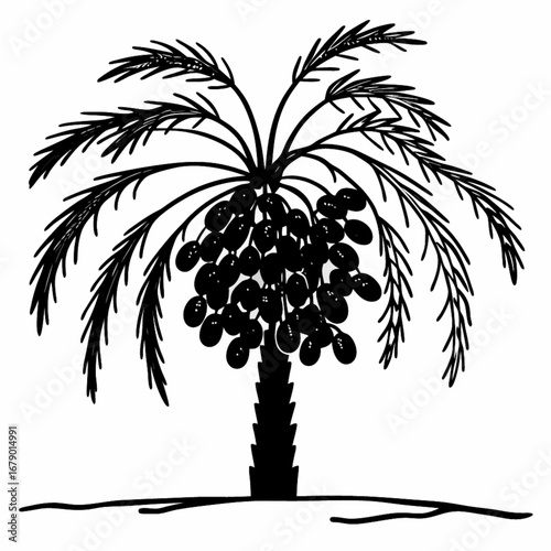 palm tree silhouette