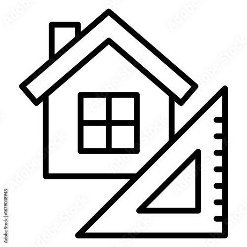 Business architecture icon