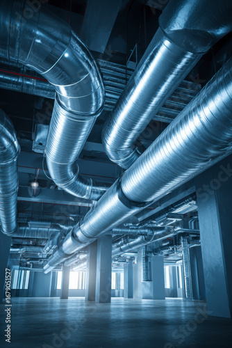 Exposed Interior Ductwork