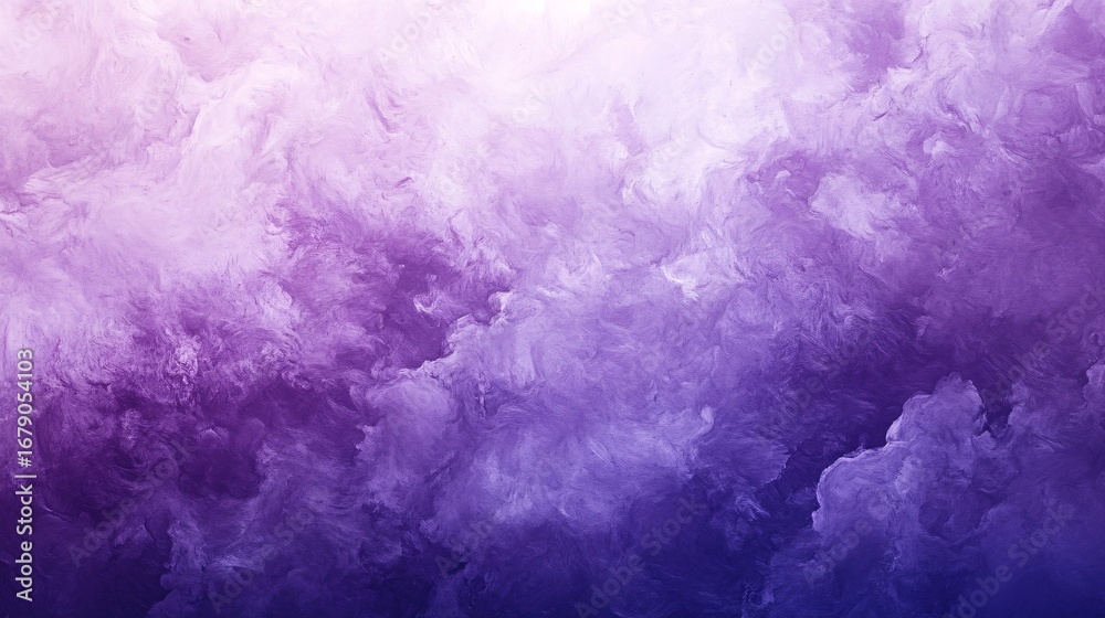 Fototapeta premium Mystical purple and violet clouds swirling in the sky