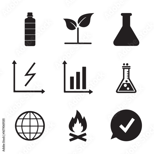 Science & Sustainability Icons