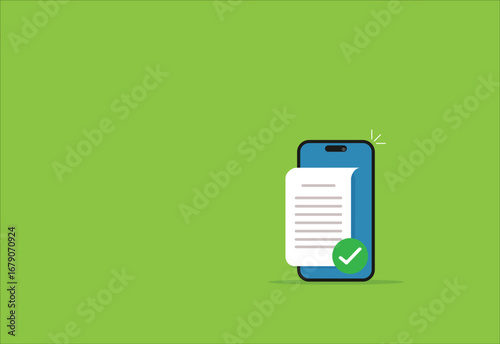 To do checklist on mobile phone 