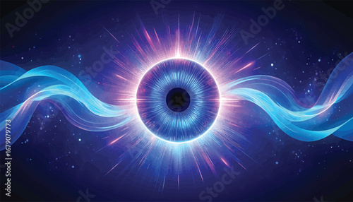 Visionary Eye A Cosmic Gaze into the Universe's Depths and Wonders