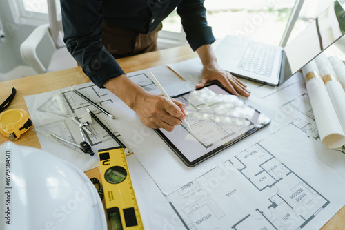 Architectural concept, architect engineer freelance design work on initial project drawings, construction plans, architectural design, drafting blueprints and construction modeling.