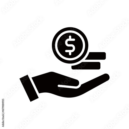 Fee glyph icon
