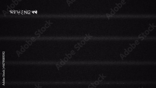 animation VHS video tape rewind screen. 4k video