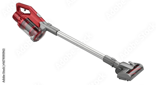 Billede på lærred Isolated Stick Vacuum Cleaner
