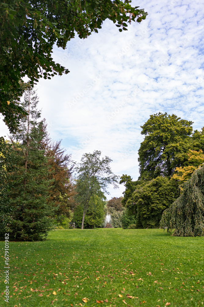 Obraz premium Central Park. Baden-Baden. Germany