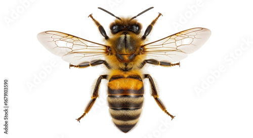 Fototapeta Isolated Honey Bee