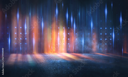 Abstract modern futuristic ...