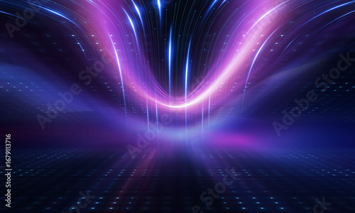 Abstract modern futuristic ...