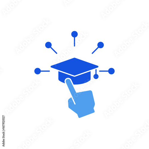 interactive icon outline editable stroke line drawing eps