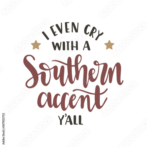 Southern Accent Typography