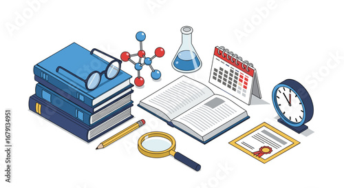 Academic research and educational materials for scientific discovery and knowledge acquisition