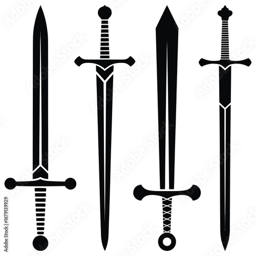 two crossed swords