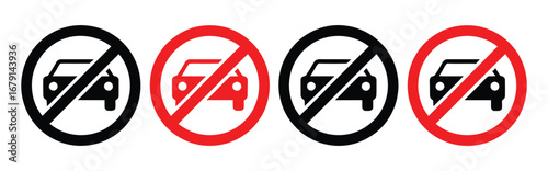 Optimize parking visuals with our Car Parking Icon Set – A comprehensive collection for clear and effective communication in traffic and parking designs.