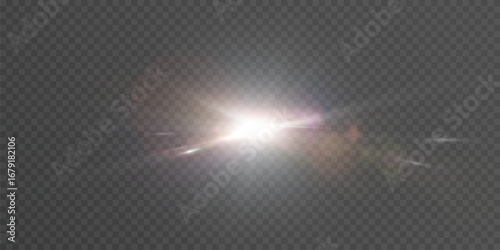Bright white highlights and elliptical light reflections that mimic lens reflections. Transparent glow for photographic and projection highlights, as well as cinematic lighting.