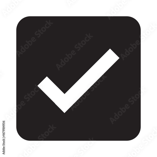 Checkmark Icon in Square