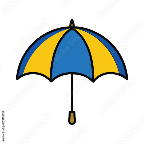 Colorful Umbrella Icon