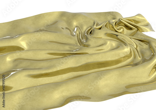 Golden waves of luxury gold...