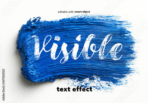 Paint Text Effect