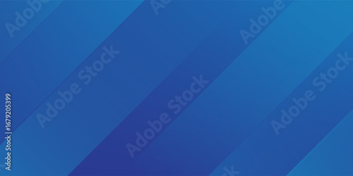 Abstract blue background with diagonal lines. Dynamic shapes composition. Vector illustration