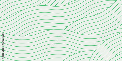 farm green banner, organic abstract background with fields. wavy green lines, natural organic products. ecology background.